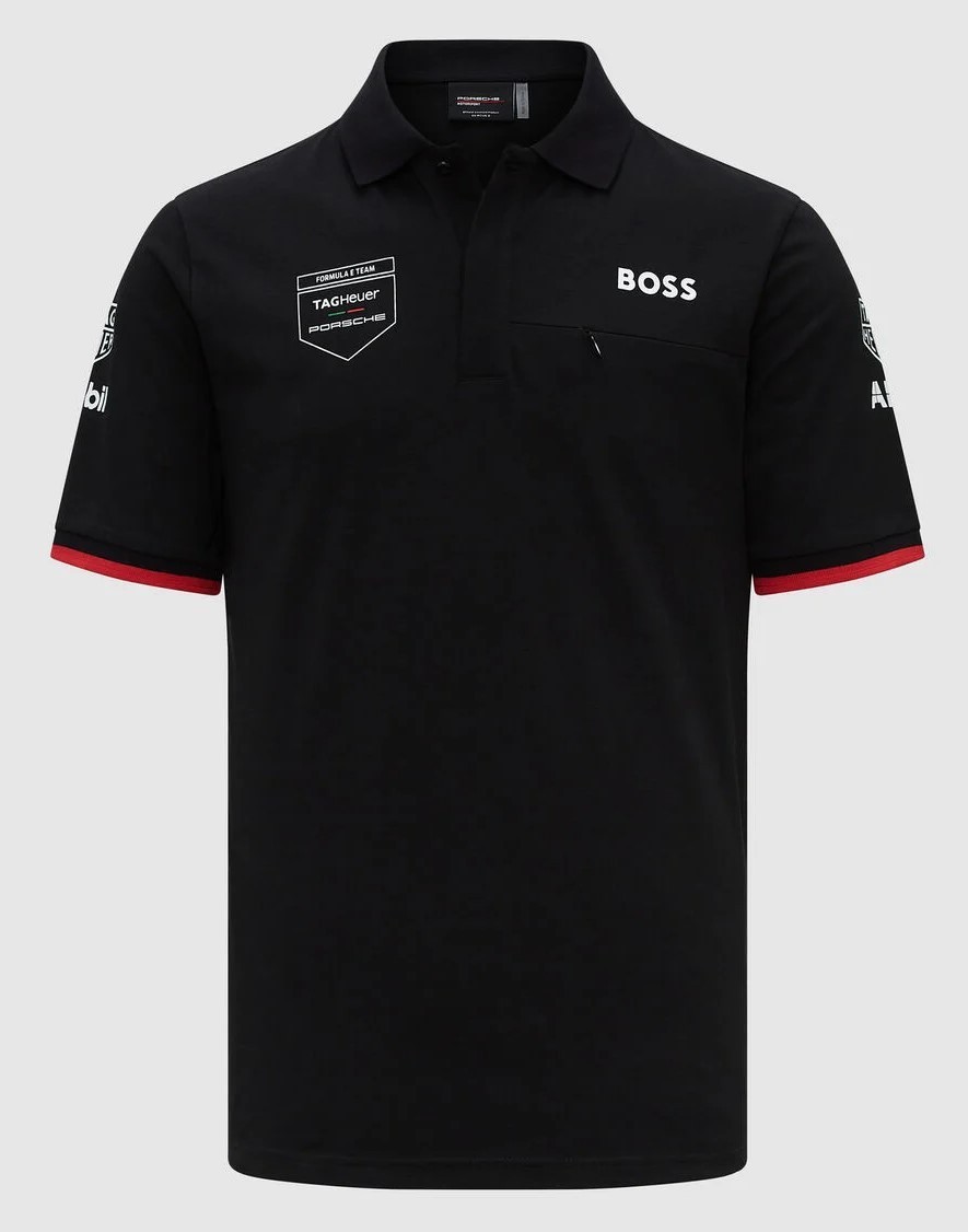 Porsche Motorsport Formula E Team Polo Black DDP (NO US CUSTOMS FEE) gallery