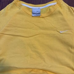 Y2K GOOD BLANK Nike Everyday Tee Size M No Flaws Swoosh Logo White T Shirt VTG