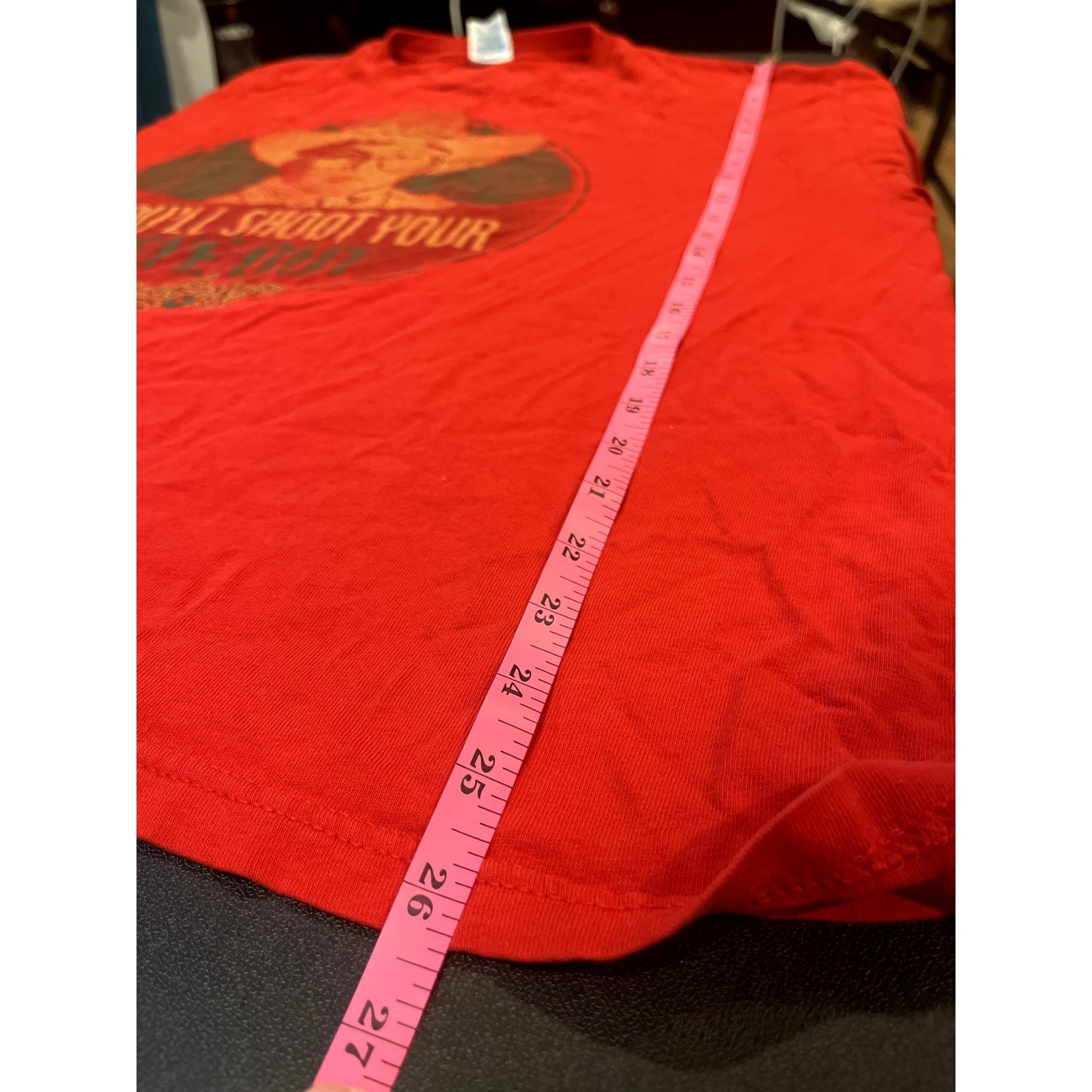 A Christmas Story Shirt Red Retro Shoot Your Eye Out USA Knited Cotton Novelty gallery