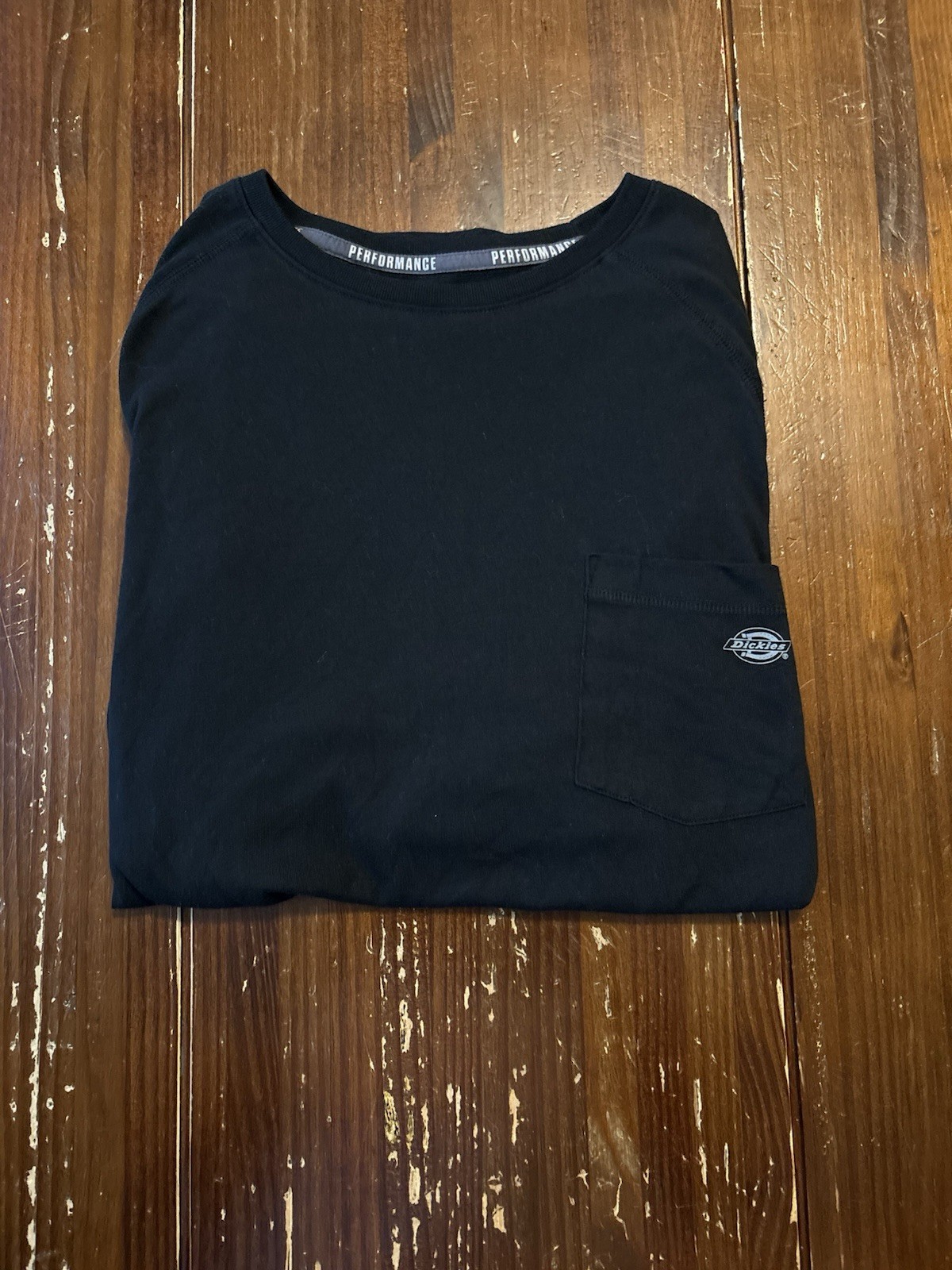 Dickies Black Men’s Size XL Performance T-Shirt Short Sleeve Crew Neck