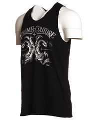 Xtreme Couture Affliction Men’s Tank T-Shirt TYPHOON Black Wings Biker S-5XL