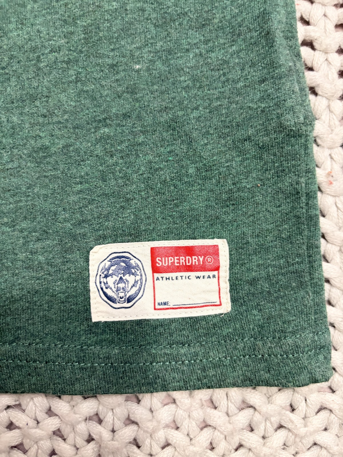 Superdry Baseball Embroidered Patch Graphic Men's M Tshirt Athletic Wear Premium gallery