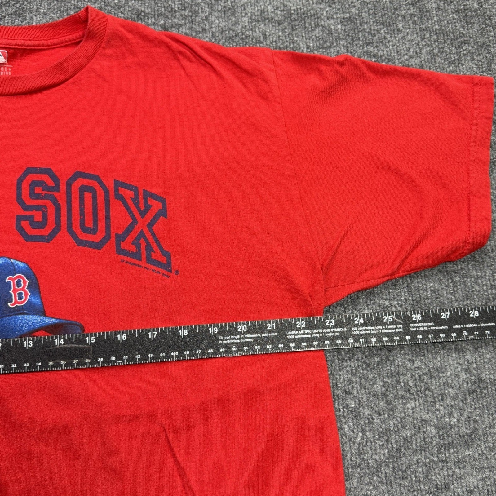 Boston Red Sox Genuine Merchandise T Shirt Mens XL Red MLB Baseball Fan Tee gallery