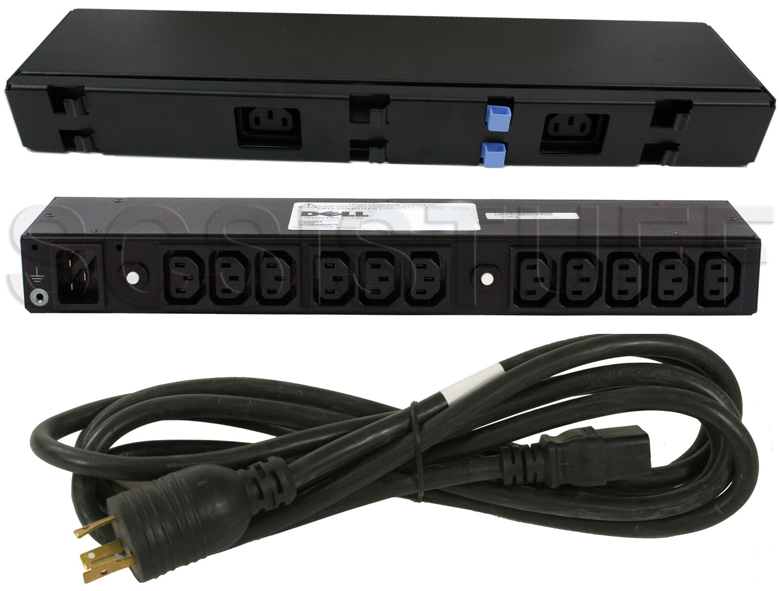 Dell AP6021 20A PDU 200-240VAC 1Ø 13x C13 Outlets 1T891 with L6-20P to C19 Cable