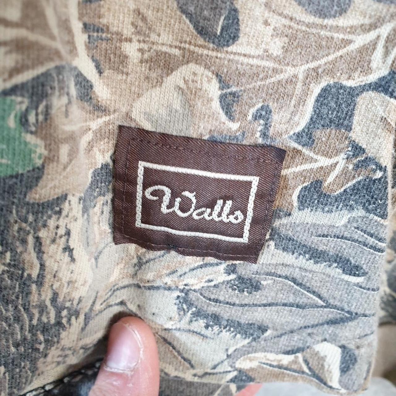 Vintage Walls Kangaroo Pocket Army RealTree Camouflage 90s USA T Shirt Mens XL gallery