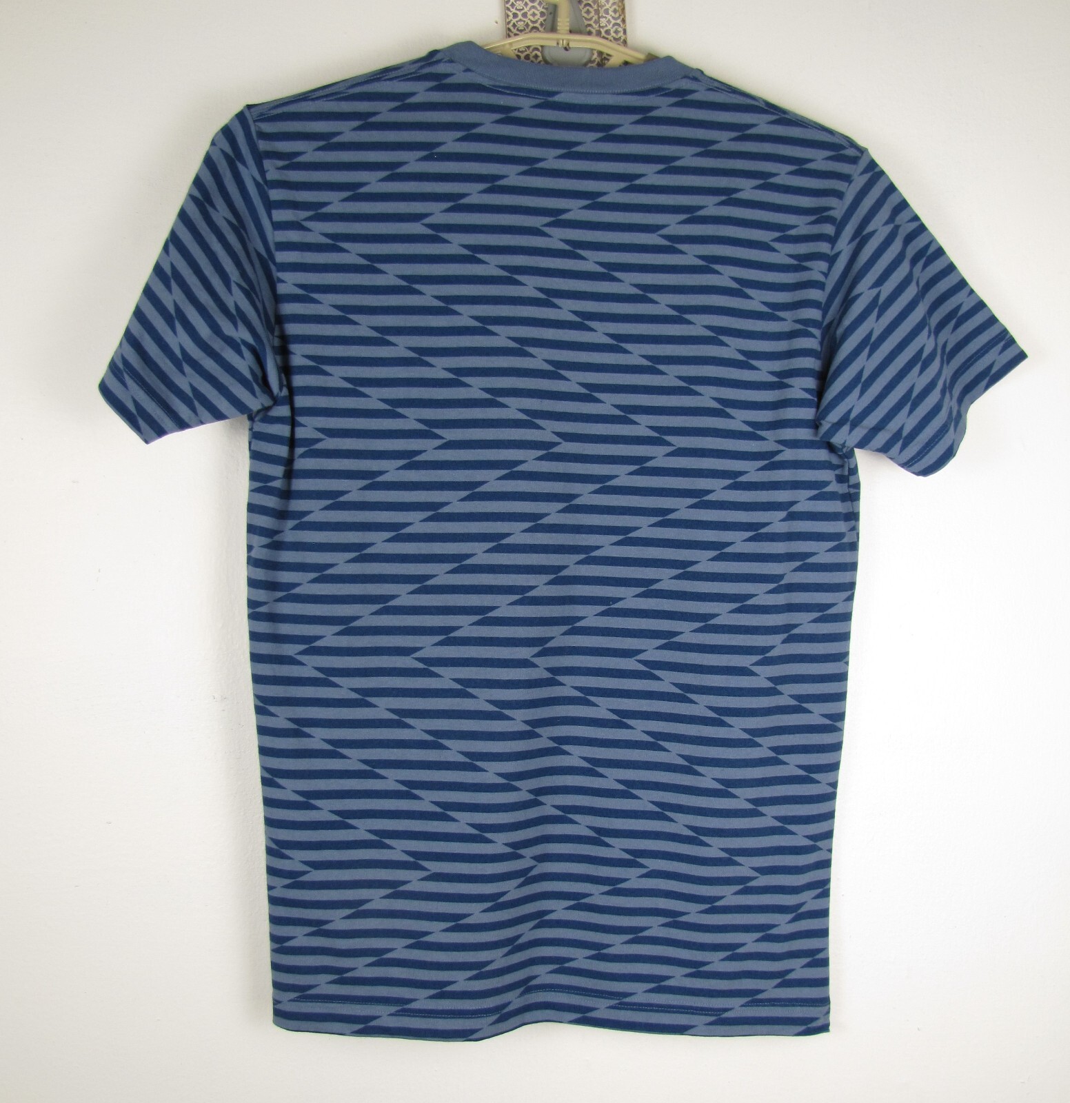 SPRZ NY X b.mcgee Size Small Blue Op Art Graphic Cotton MoMA Special Edition Tee gallery