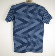 SPRZ NY X b.mcgee Size Small Blue Op Art Graphic Cotton MoMA Special Edition Tee