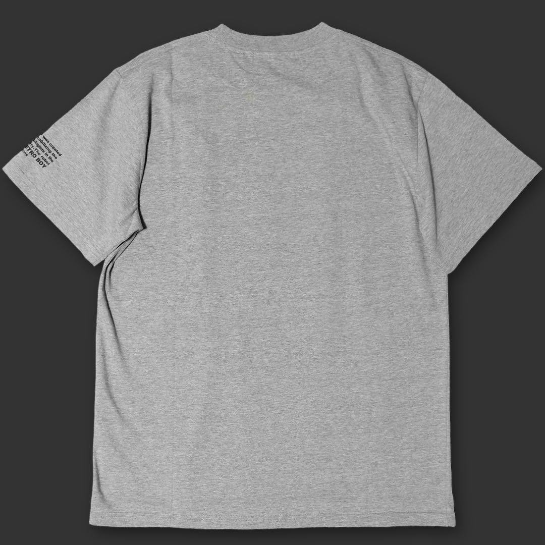Astro Boy ATOM 2003 Countdown Print T-Shirt Gray Short Sleeve Size L Japan Men's gallery