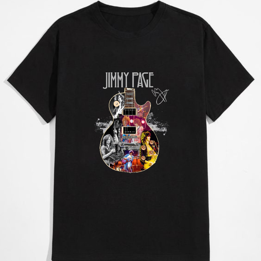 Popular Jimmy Page Retro T-Shirt – Sizes S to 5X gallery