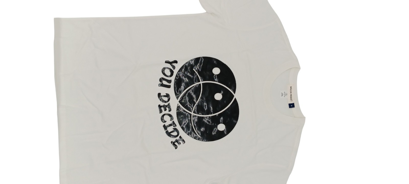 You Decide Graphic T-Shirt Unisex White CottonTeeCasual StreetwearSoft M size gallery