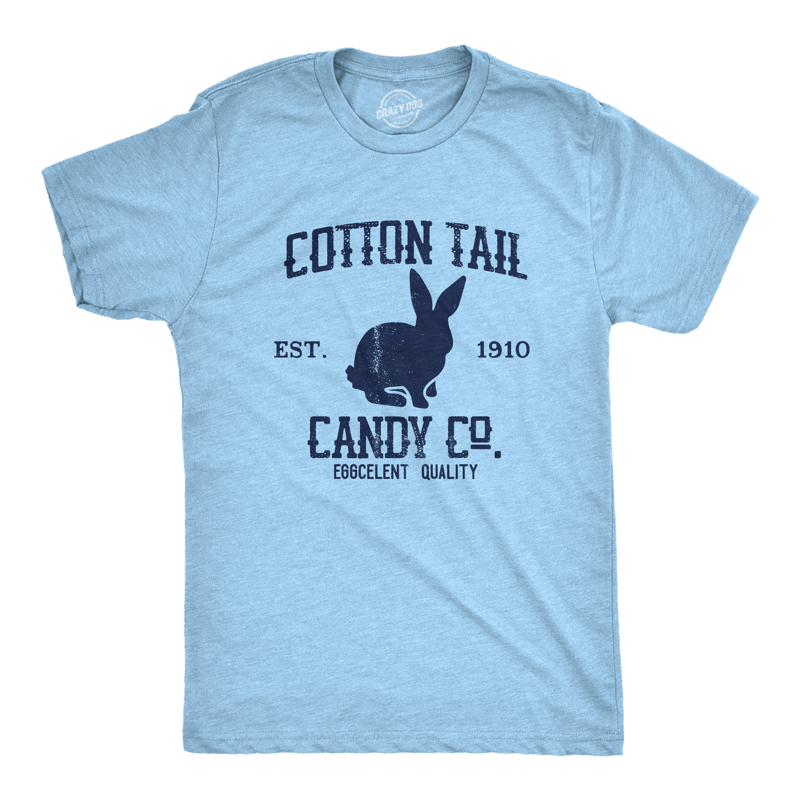 Mens Cotton Tail Candy Co T Shirt Funny Easter Sunday Chocolate Bunny Rabbit Tee gallery