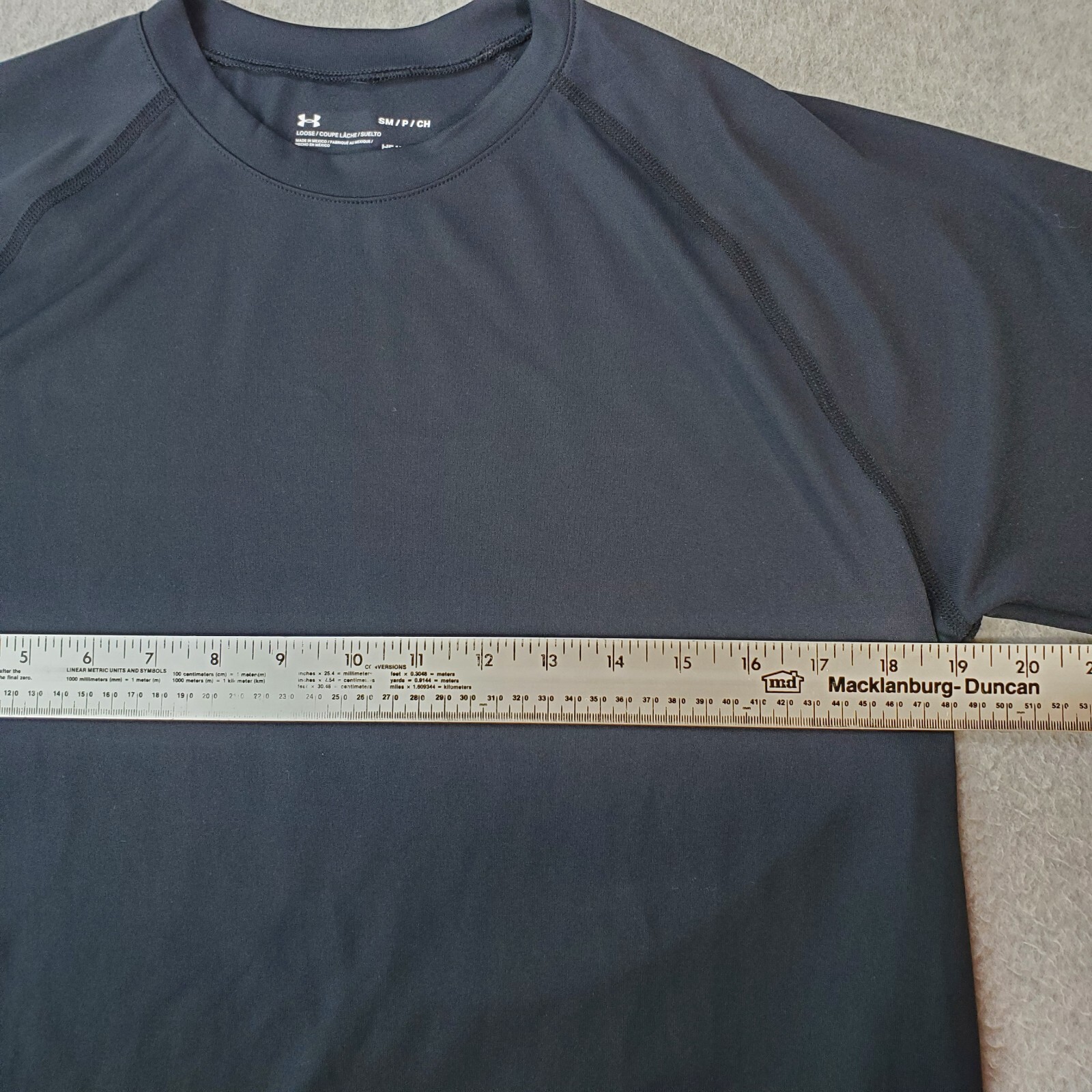 Under Armour T Shirt Tactical Short Sleeve Loose Heat Gear Mens Size Small gallery