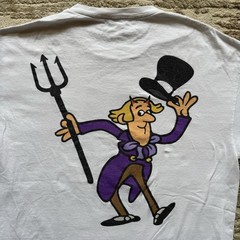 Half Evil Charlie Chocolate Bar Factory Parody Mens XL White Golden Ticket Candy
