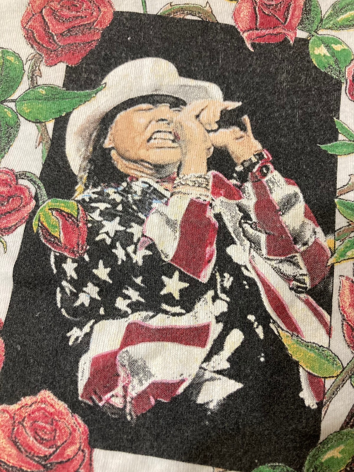 Guns N Roses 1993 World Tour Skin n Bones T Shirt Men's US XL / EU 56 gallery