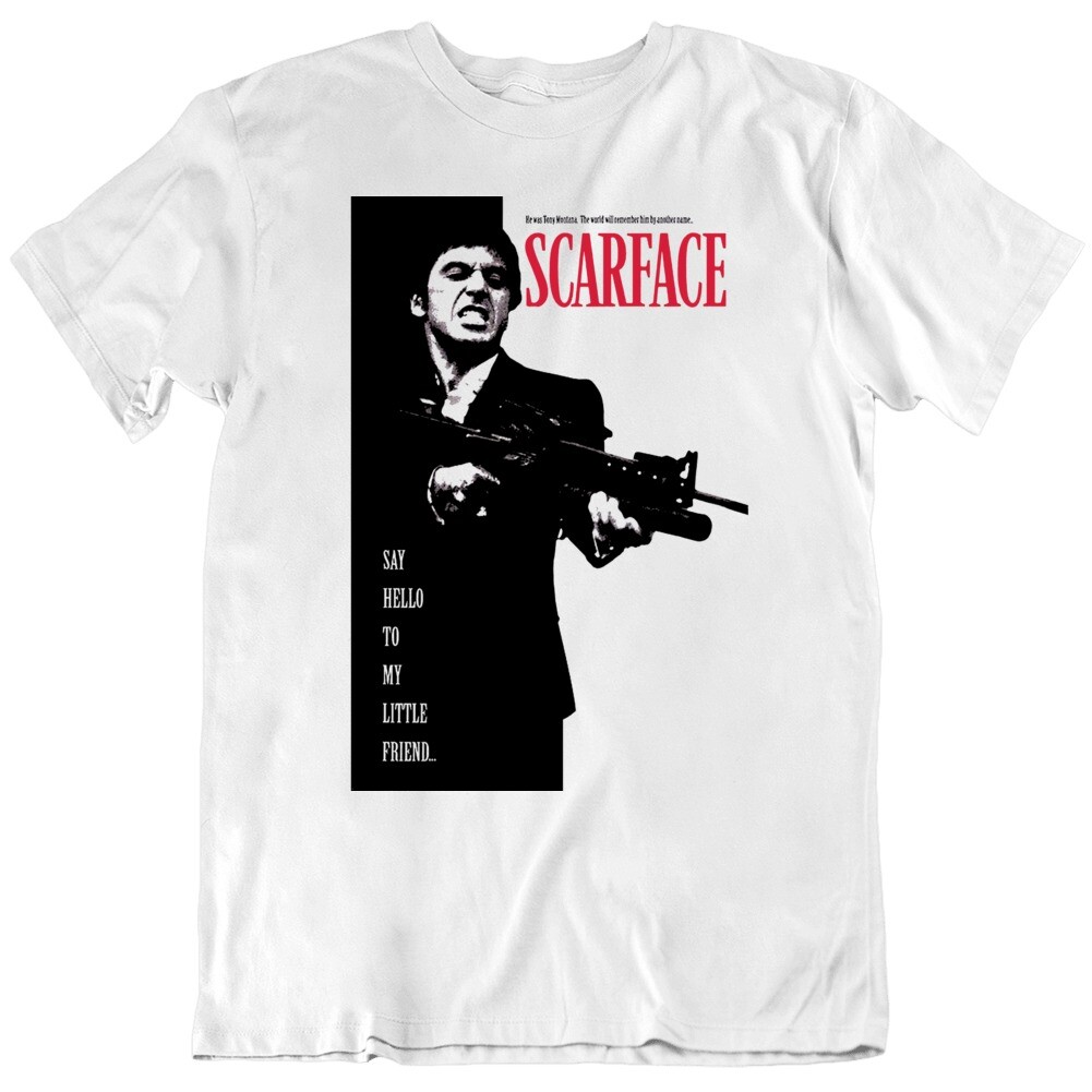80's Movie Scarface Retro Movie Poster T Shirt gallery