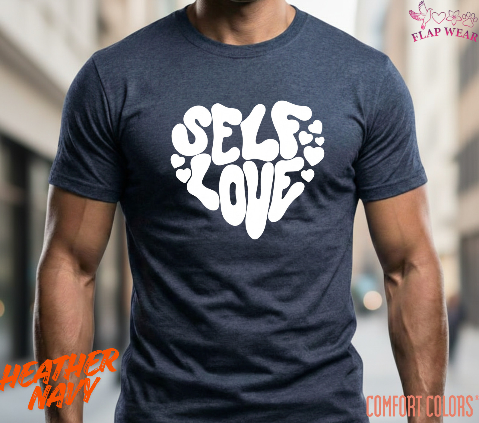Unisex Self Love Retro Heart T shirt Men T shirt Women valanity Romantic gallery
