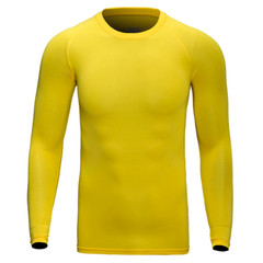 Undershirts Long Sleeve O-neck Underwear Workout Quick Dry Windproof Shirts Tops