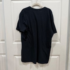 James Perse Standard Black V-Neck Combed Cotton Tee Shirt MLJ3352 Mens Size 4 L
