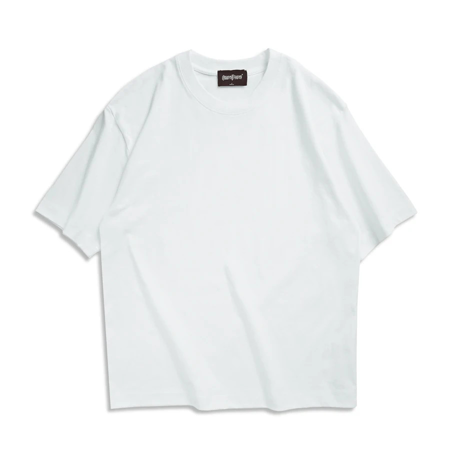Oversized Heavyweight Multicolor T-Shirt Korean Streetwear Boxy Unisex Summer T gallery