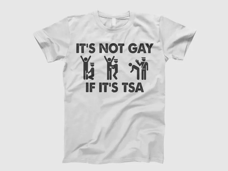 Funny TSA Pat Down Shirt Travel Humor Airport Joke Graphic Tee gallery