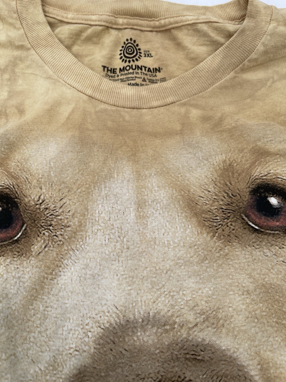 The mountain golden retriever Dog T-Shirt, New Size 3X gallery