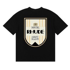 RHUDE 15 STYLE Men High Quality Leisure Cotton Short Sleeve Polo T-Shirt M-2XL
