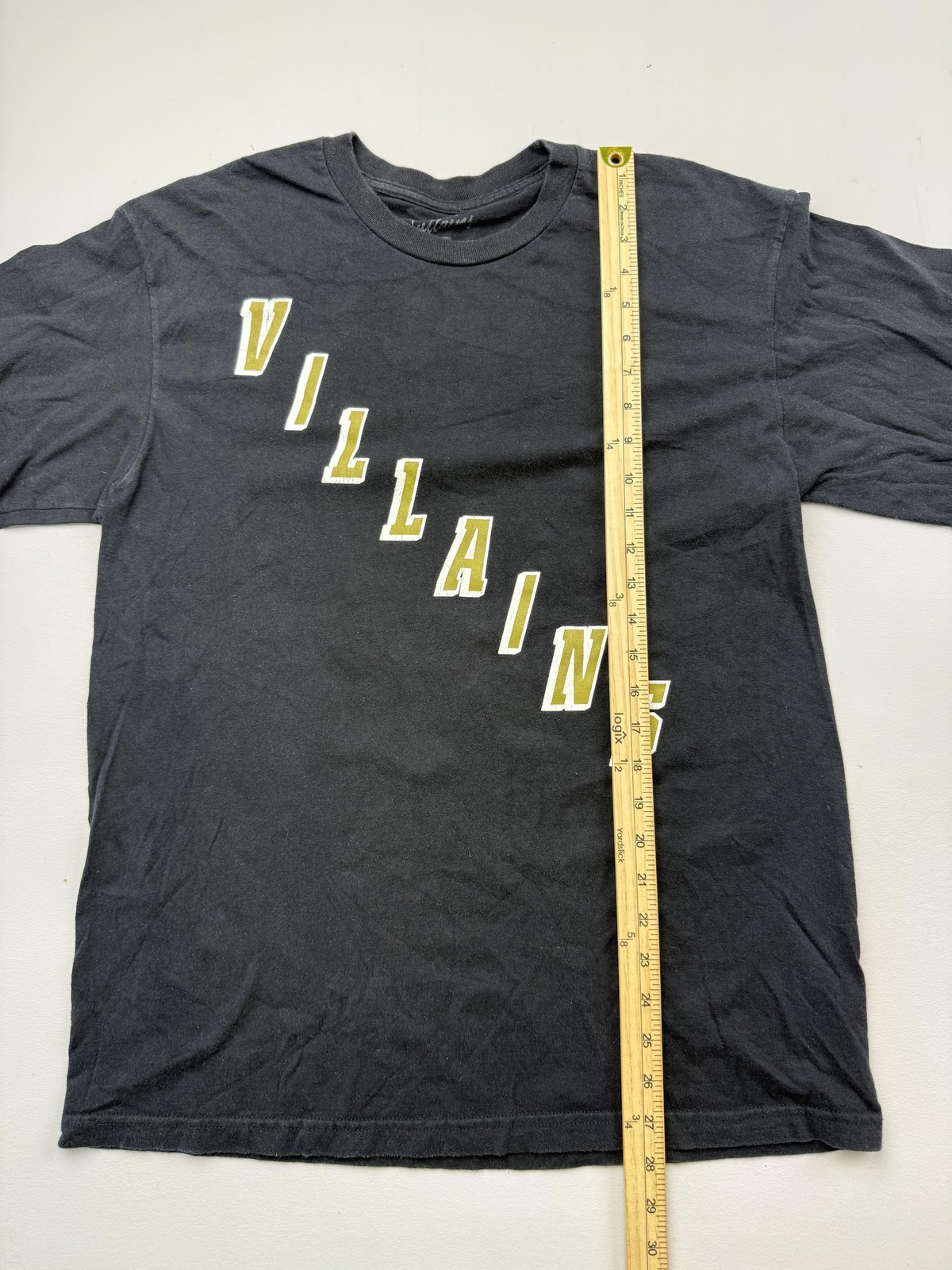 Villains Shirt Mens Large Black Cinco 05 Long Sleeve Graphic Tee Streetwear gallery