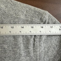 Filson Double Layer Henley Shirt Heather Gray Cotton Long Sleeve Mens Medium