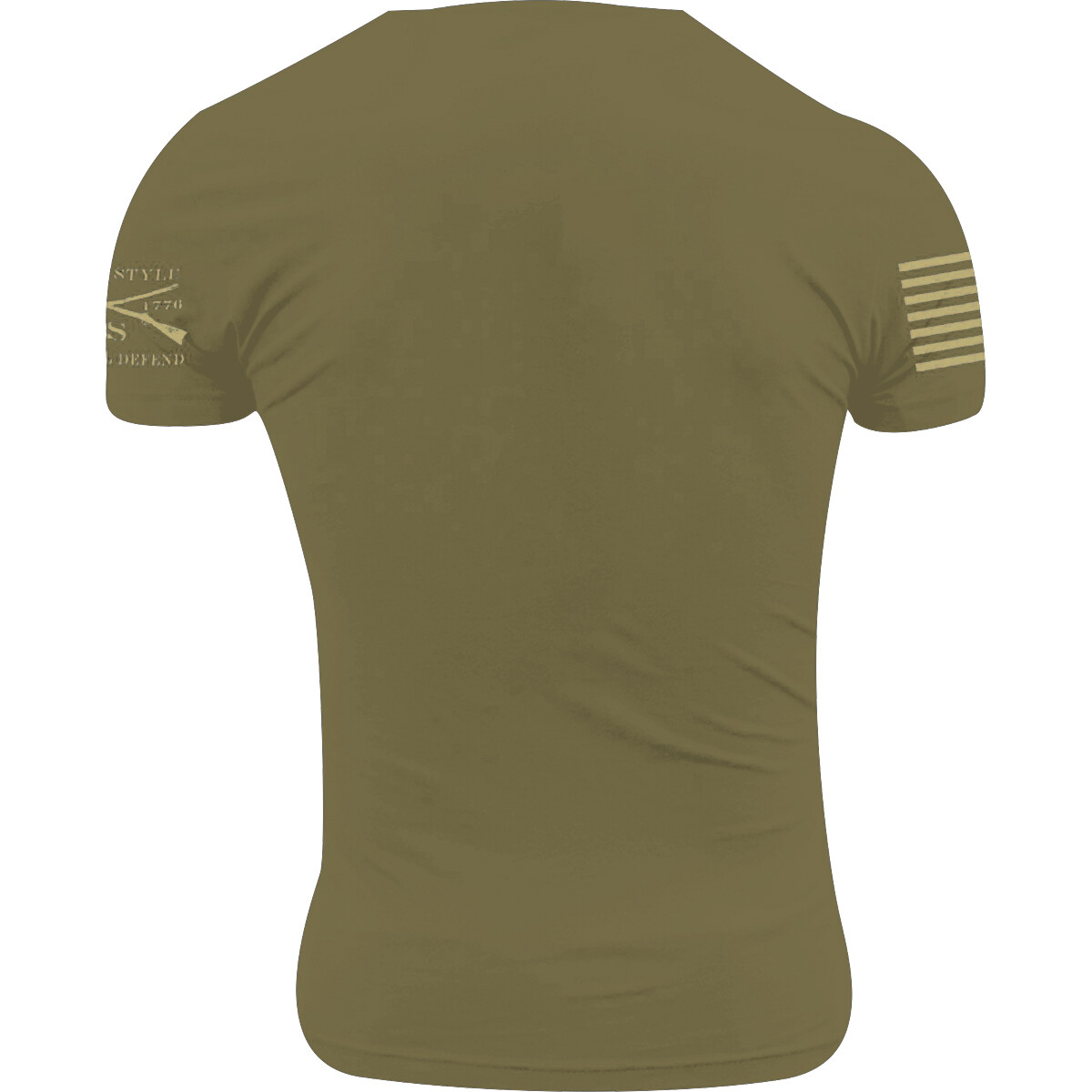 Grunt Style Army - Vertical T-Shirt - Tan 499 gallery