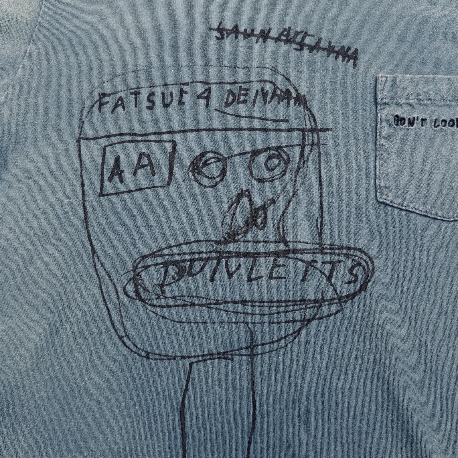 Uniqlo SPRZ NY Jean-Michel Basquiat Graphic Pocket Tee gallery