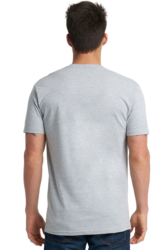 Next Level Apparel 3600 Unisex Short Sleeve Crew Neck T-Shirt Heather Grey gallery