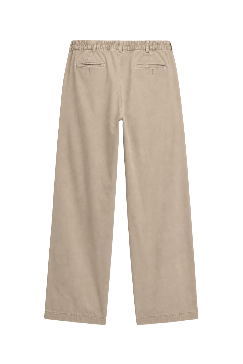 Vintage 1990s Yuppie Beige Cotton Trousers Unisex Sz N/A gallery