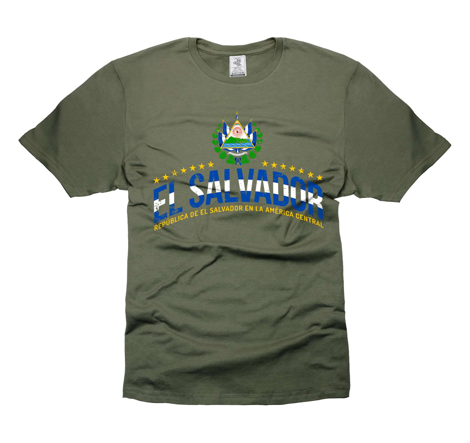 El Salvador Patriotic Shirt El Salvador Tee Shirt Mens Womens El Salvador Tee gallery