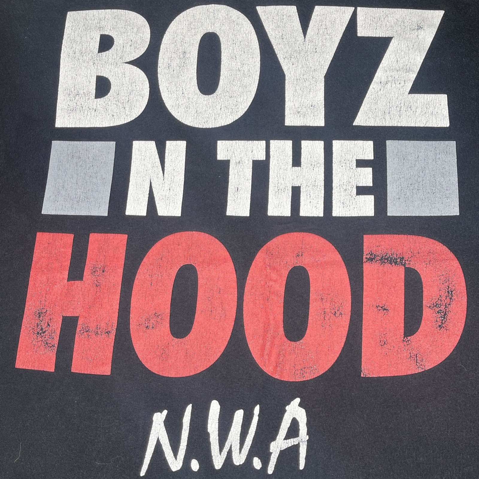 N.W.A “Boyz N the Hood” Graphic T-Shirt XL – 2015 Ruthless Merch Hip Hop Tee gallery