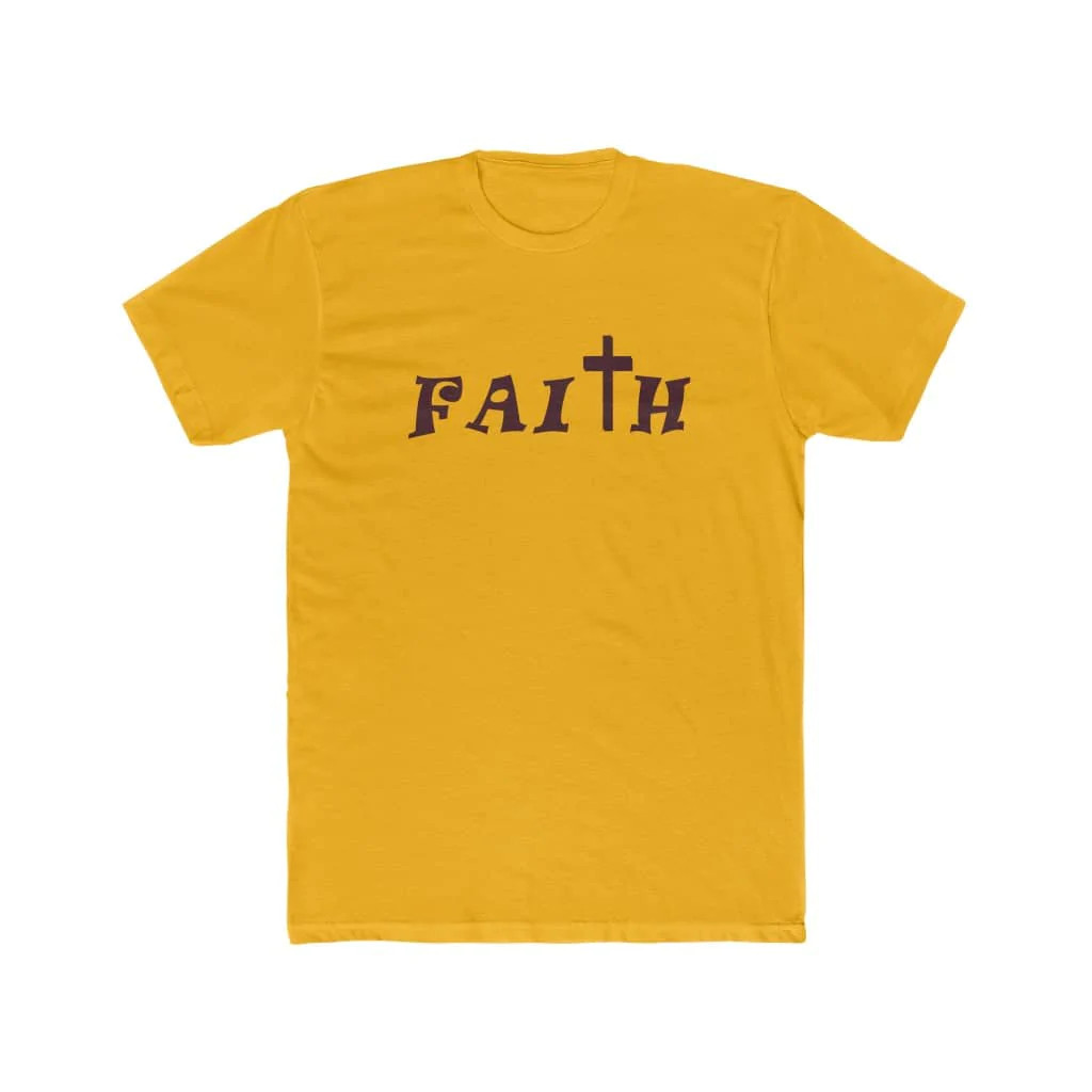 Next Level 3600 Soft Cotton Crew Tee "Faith" gallery
