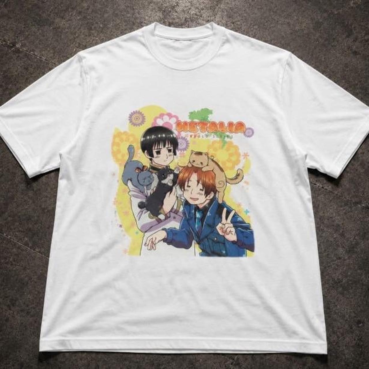 Hetalia unisex anime tshirt, vintage anime tshirt gallery