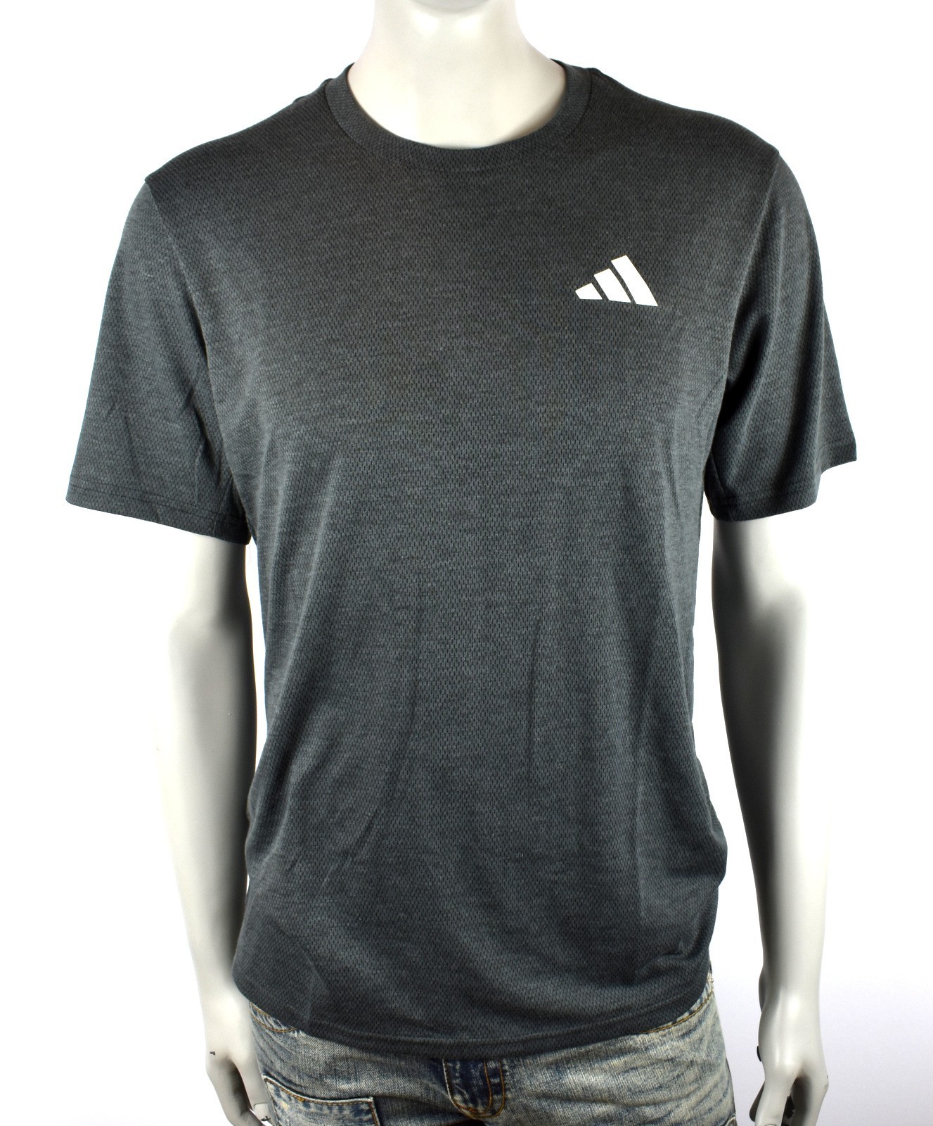 adidas Men's Train Essentials Climacool Novelty Tee Shirt Top - Charcoal Grey gallery