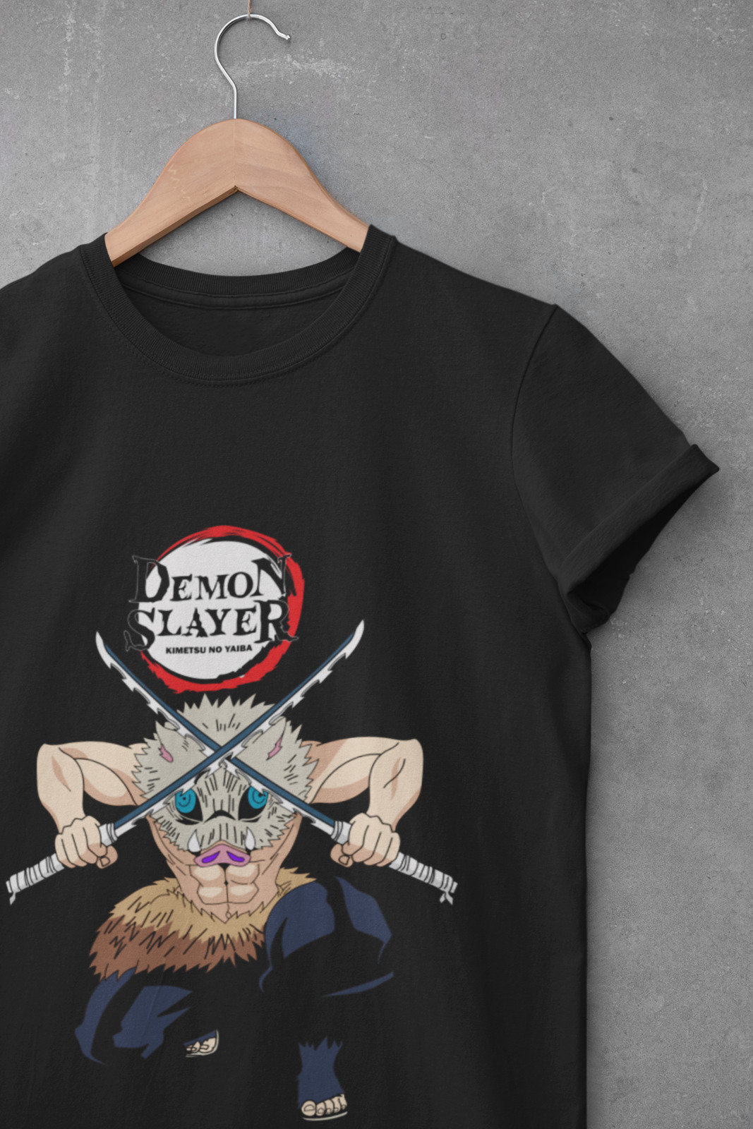 Demon Slayer Shirt Inosuke Tshirt Zenitsu T-Shirt Muzan Doma Tee Tanjiro Nezuko gallery