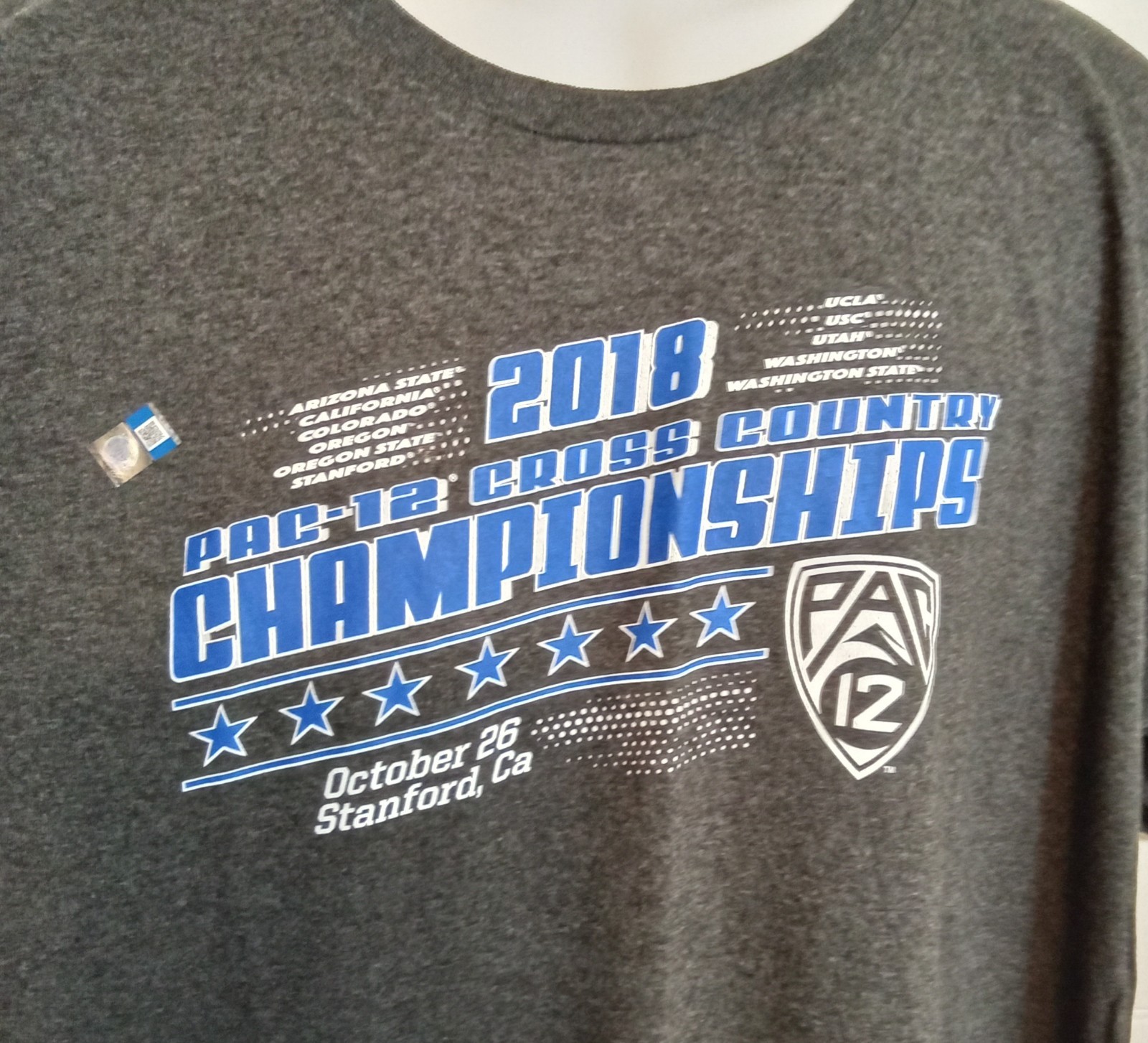 2018 PAC 12 Cross country Championship Shirt Men's 2XL gallery