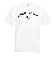 T-Shirt Mitteldeutschland, Kompass, Deutschland