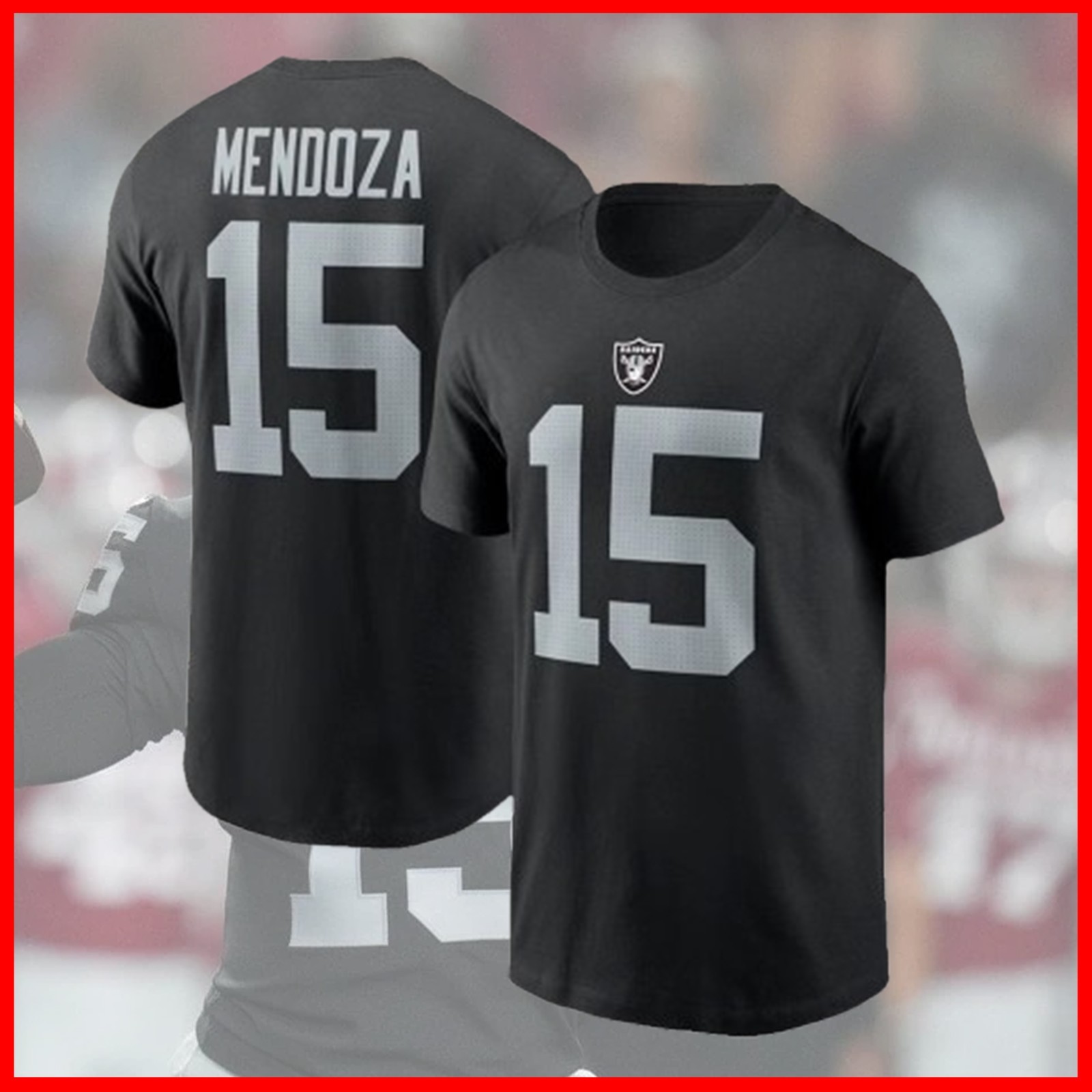 🔥 2026 Welcome Fernando Mendoza Las Vegas Team Name & Number Fanmade FASTSHIP gallery