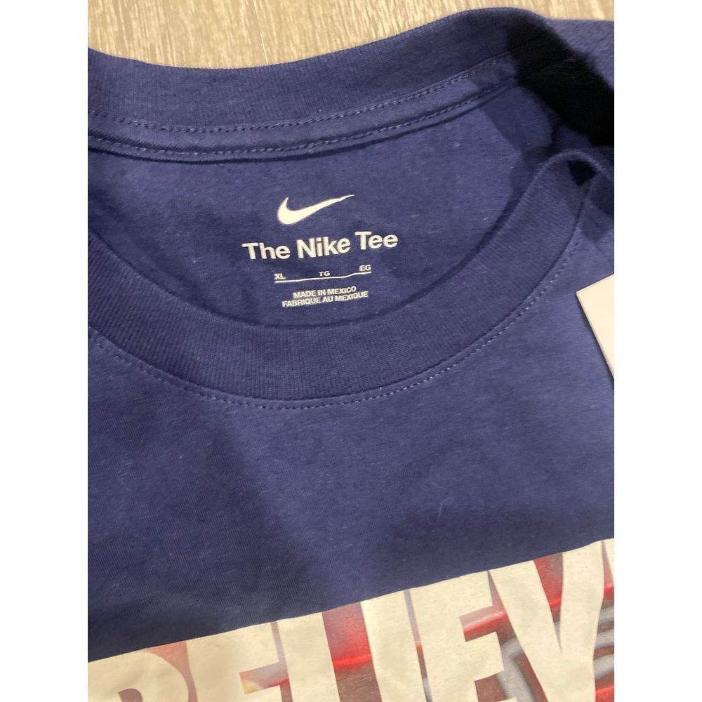 Men's XL Nike Believe United States Patriotic Graphic T-Shirt Blue New with Tags gallery
