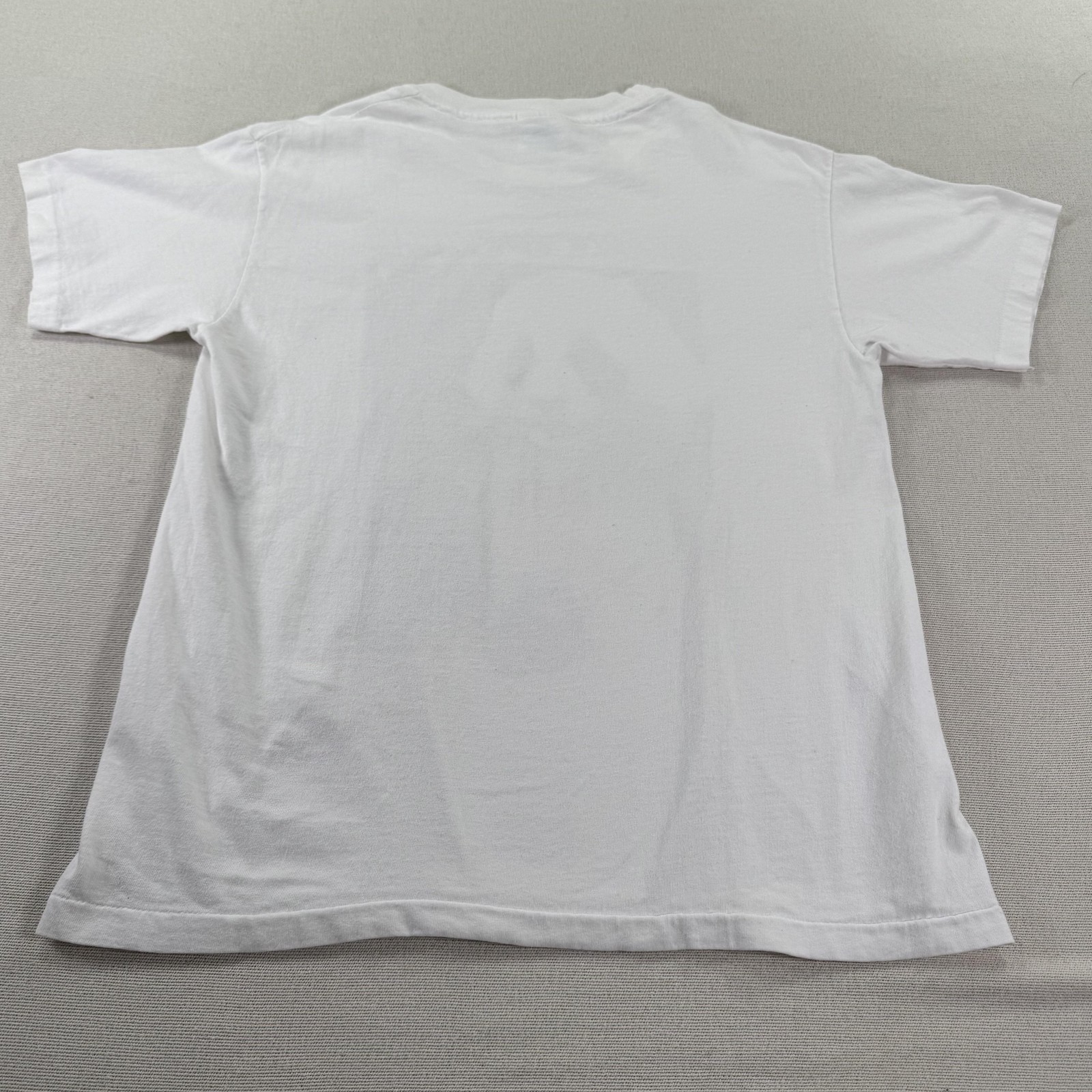Vintage 1993 Human-i-Tees Shirt Mens M White Bearly Surviving Panda Tee Nature gallery