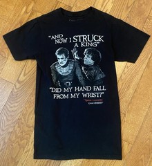 Game Of Thrones – Tyrion Lannister ‘Now I Struck A King’ T-shirt Size Small