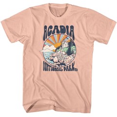 Acadia Colorful Sun National Park Brands Shirt