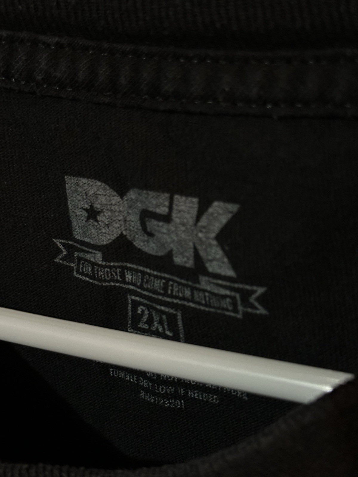 Mens Black DGK Cop Chase “All Day Everyday” Graphic Tshirt Sz 2XL gallery