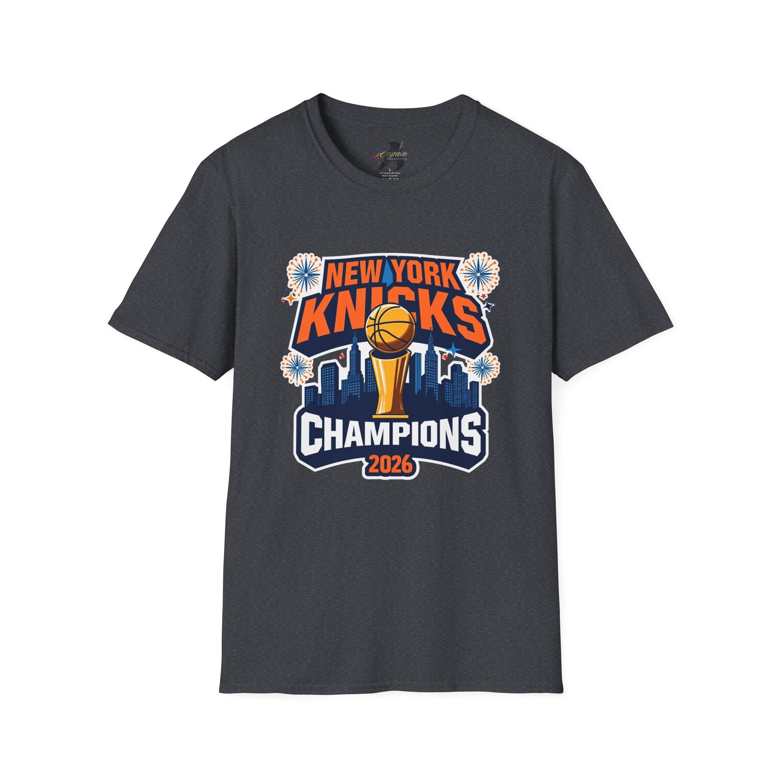 New York Knicks Champions T-Shirt | Basketball City Skyline gallery