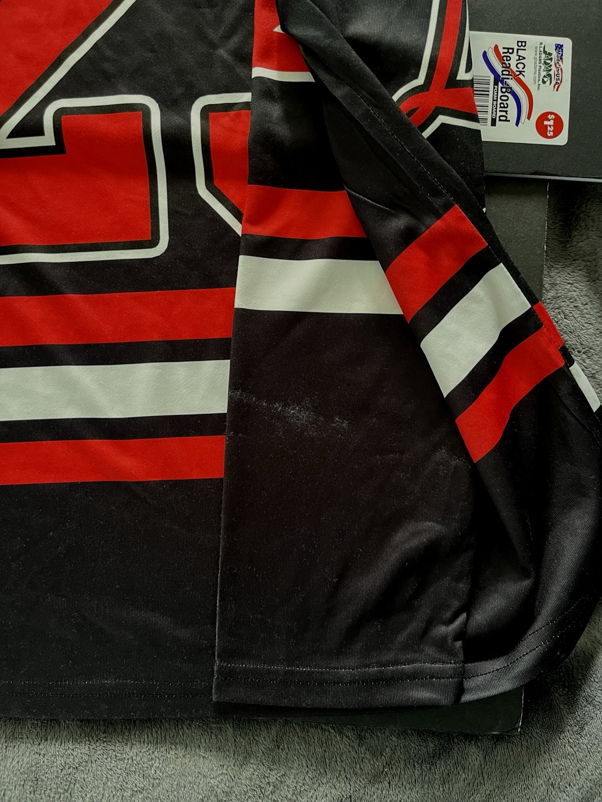 VTG 90’s Romwe Los Angeles #23 CHICAGO Sports Racing Hockey Jersey L/S T-Shirt L gallery