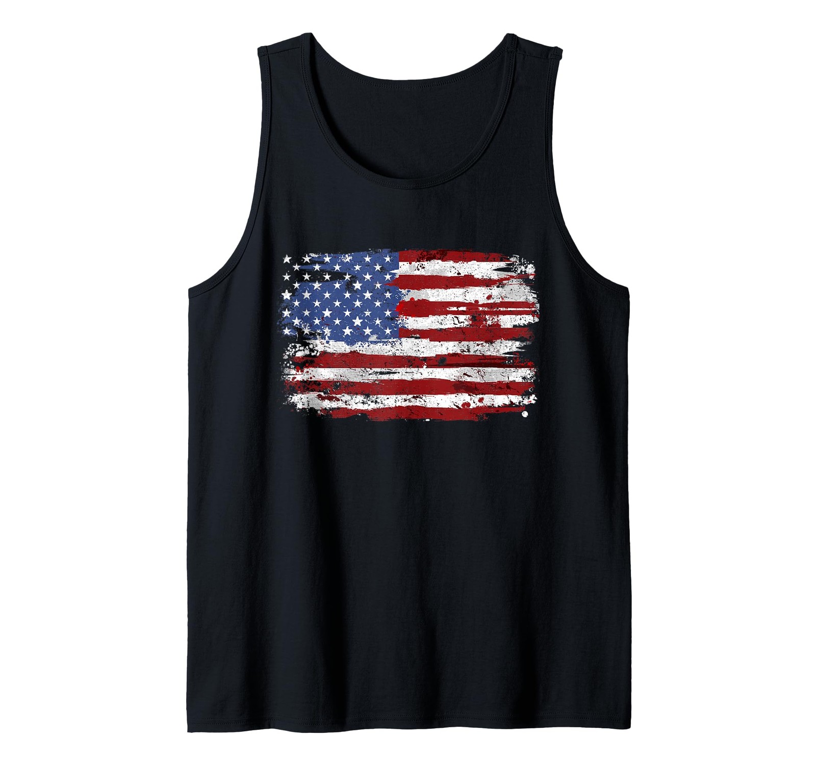 American Flag USA United States of America US 4th of July Tank Top gallery