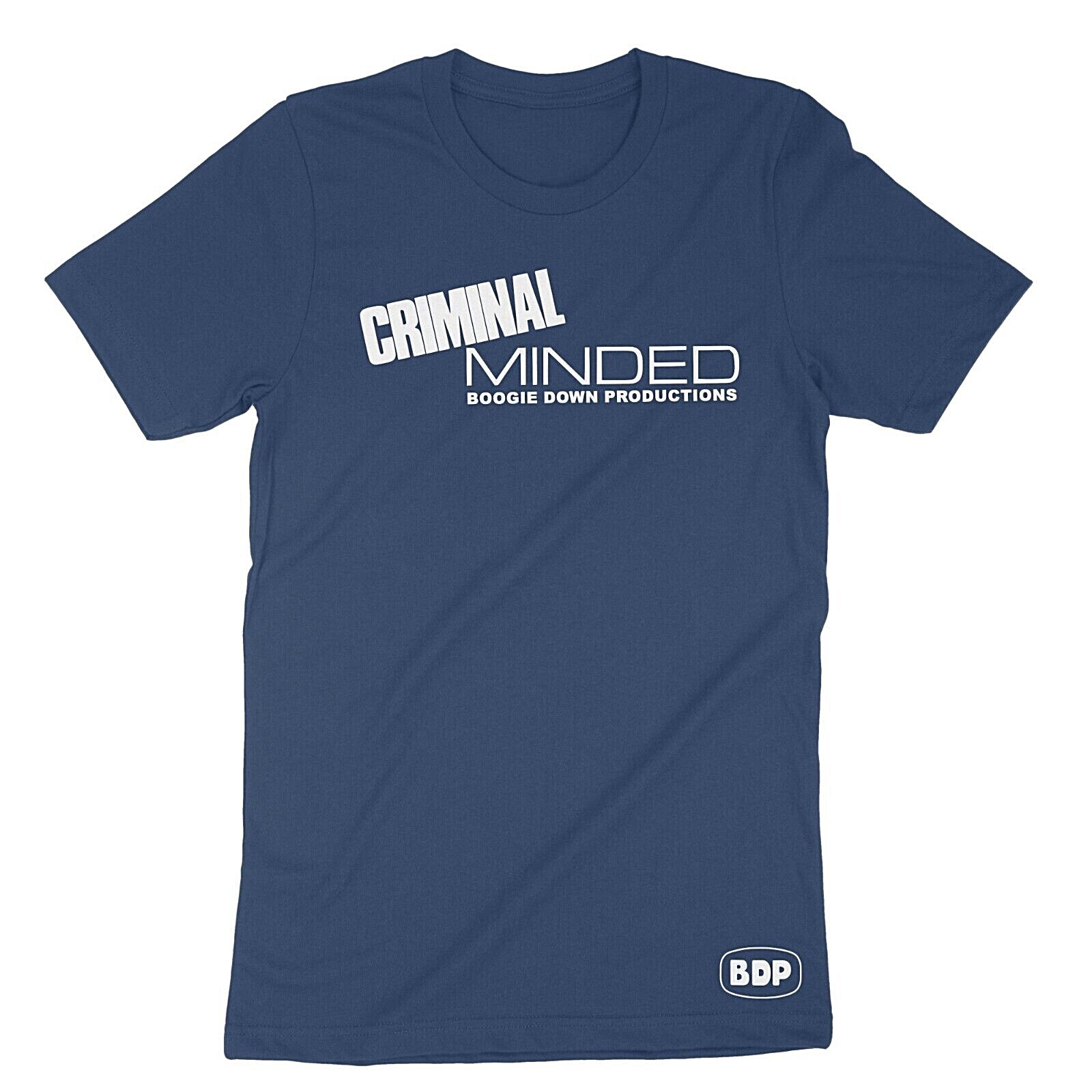 Boogie Down Productions BDP KRS One Criminal Minded Graphic Hip Hop Men's Tee gallery